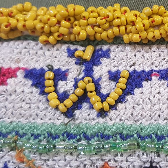 💥KILLER DESIGN💥Embroidered Tribal Army Jacket - Picture 6 of 15